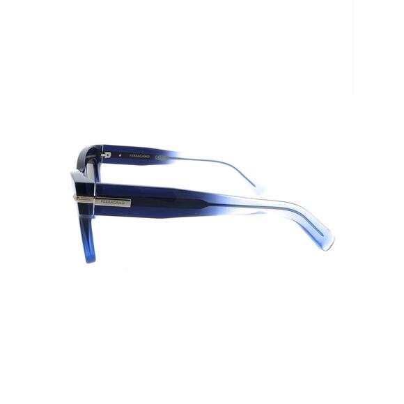 NEW!!! Salvatore Ferragamo SF2031S 415 Blue Square-Frame Women\'s Authentic main image 8